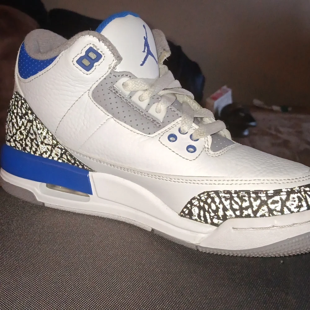 Air Jordan 3 Race Blue Retro - Picture 6 of 6